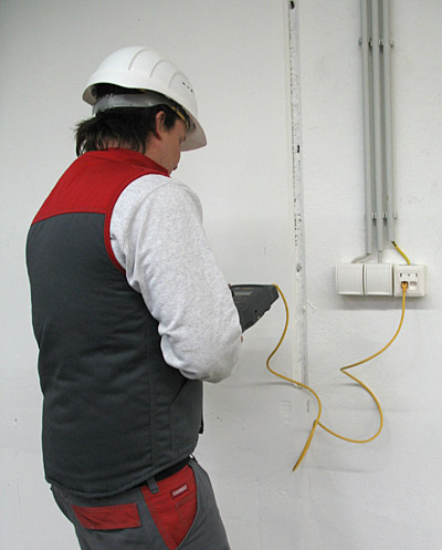 Measurement of copper cable wiring